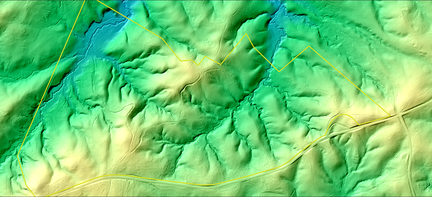 GA Mitigation banking hillside map