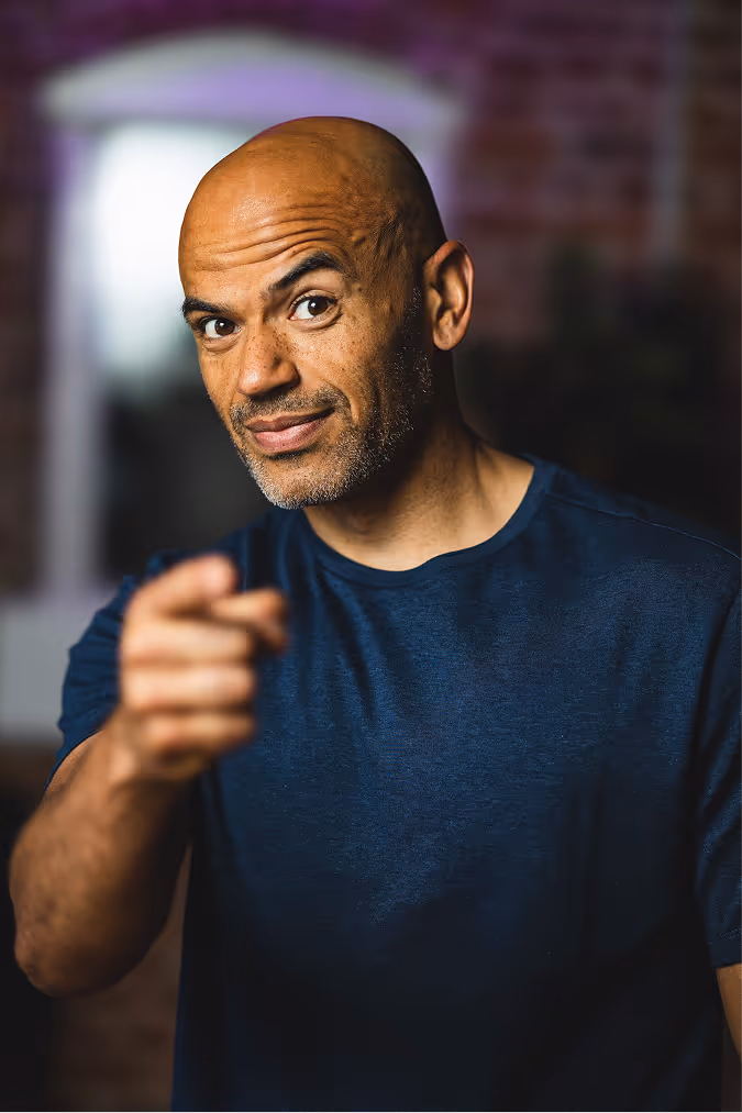 Apollo pointing at you