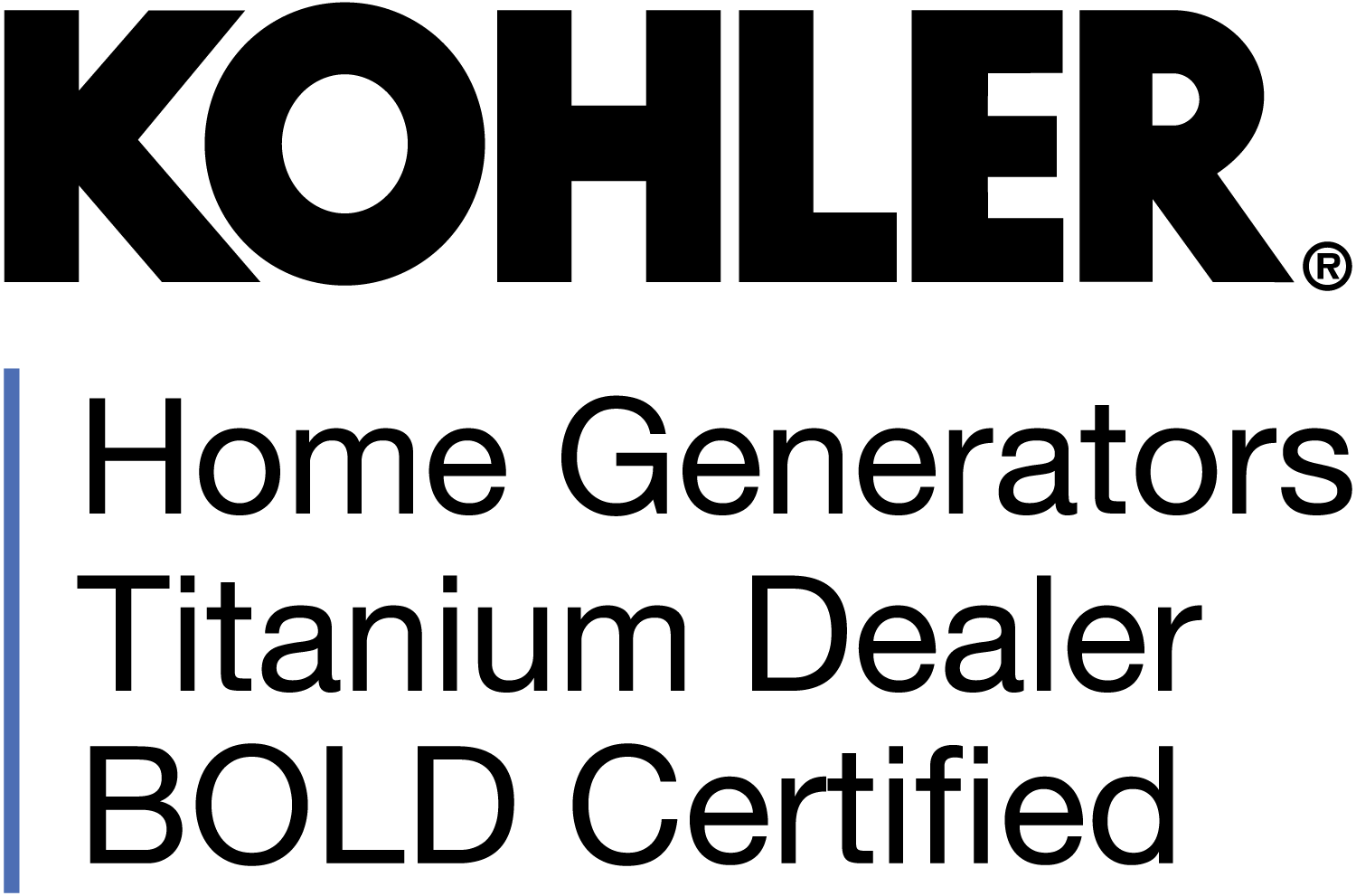 Kohler Generators Titanium & Bold Certified Dealer