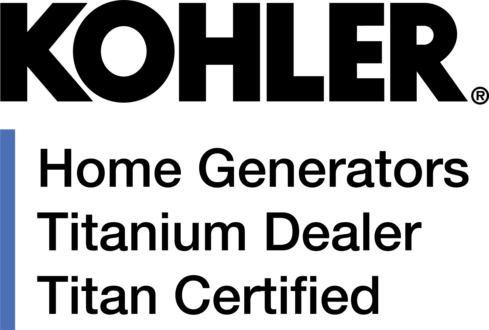 Kohler Generators Titanium & Titan Certified Dealer