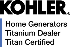 Kohler Generators Titanium & Titan Certified Dealer
