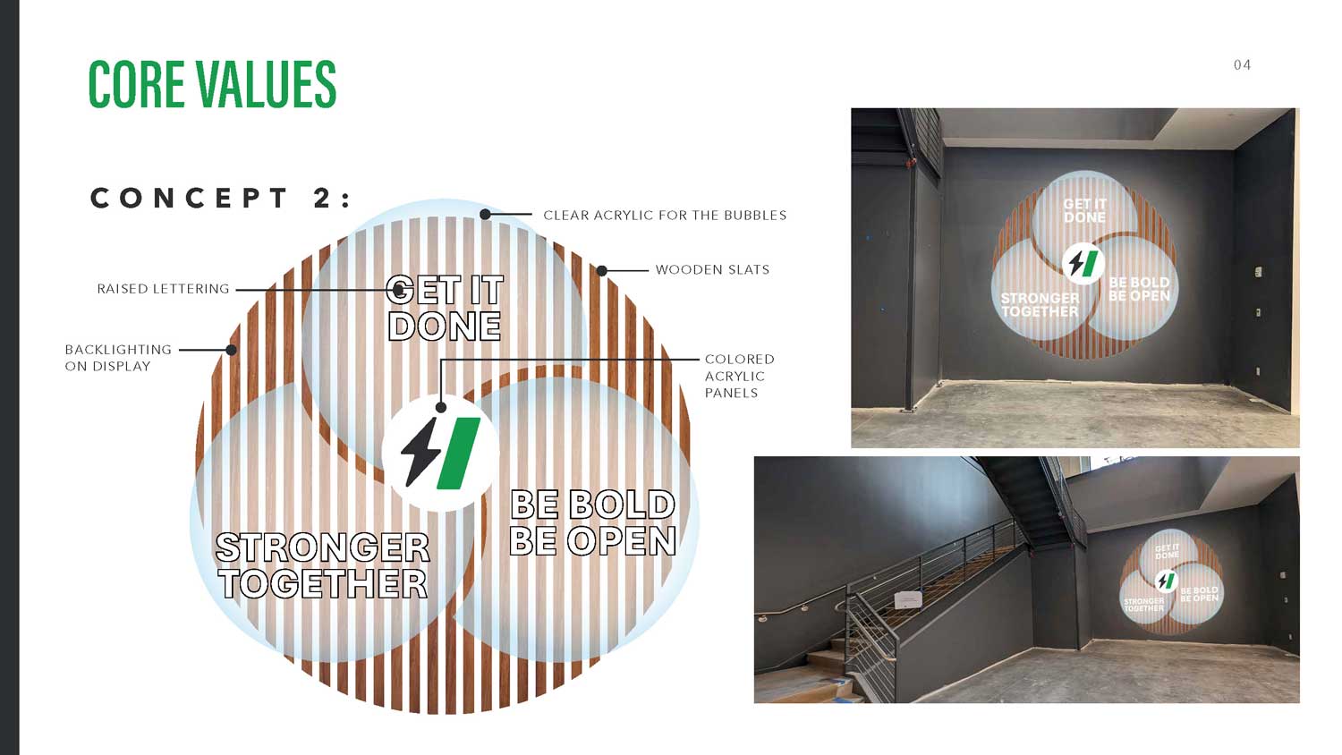 Core values concept variation 4