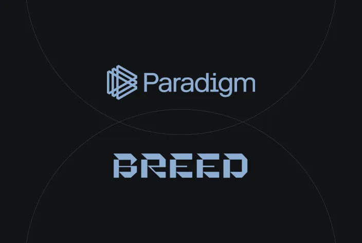 Paradigm and Breed VC logo pairing