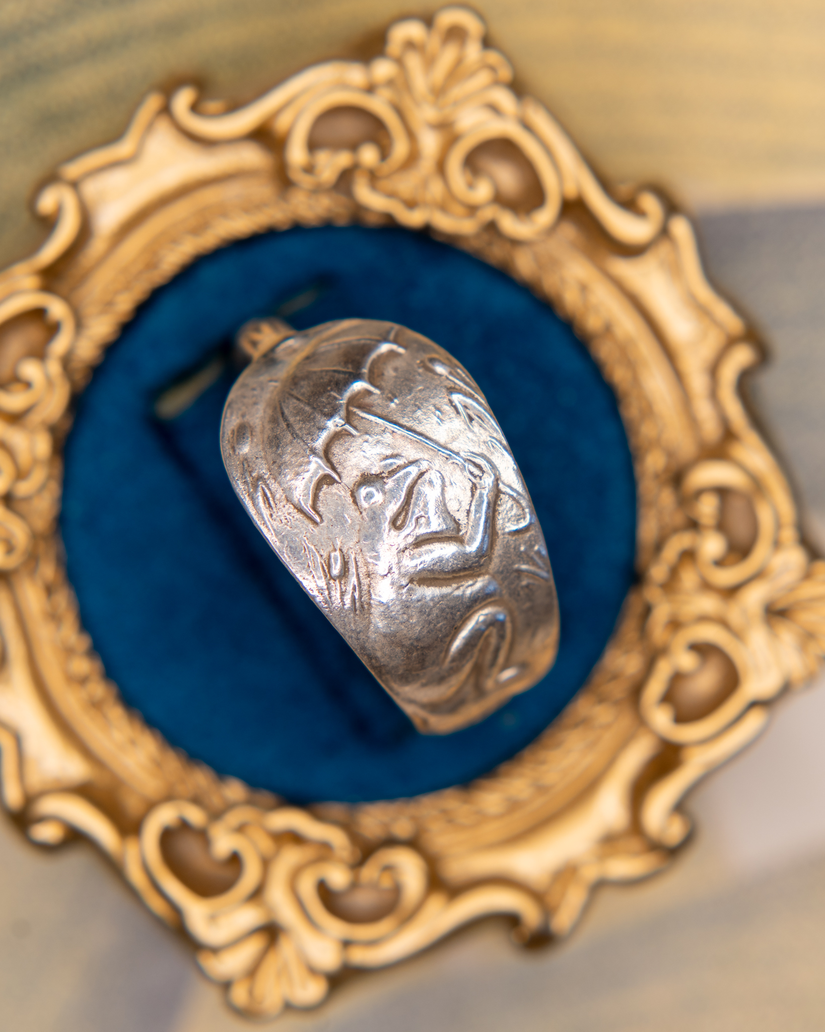 Small Oregon Webfoot Spoon Ring