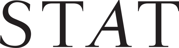 STAT logo in bold, modern typography, displaying the letters "S," "T," "A," and "T" in black.