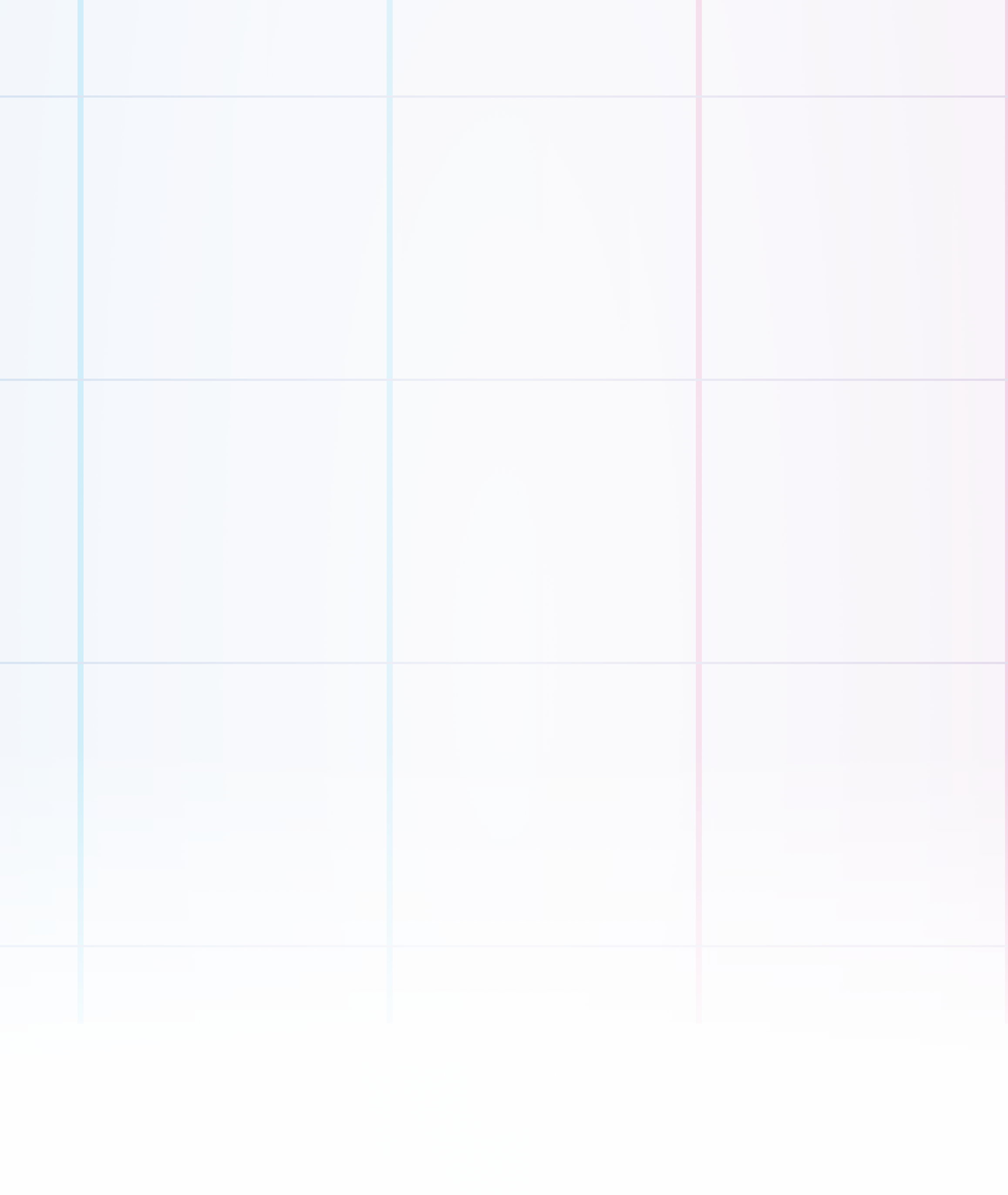 Abstract light gradient background with faint vertical and horizontal grid lines in blue and pink tones.