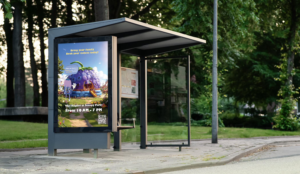 Bus stop Poster