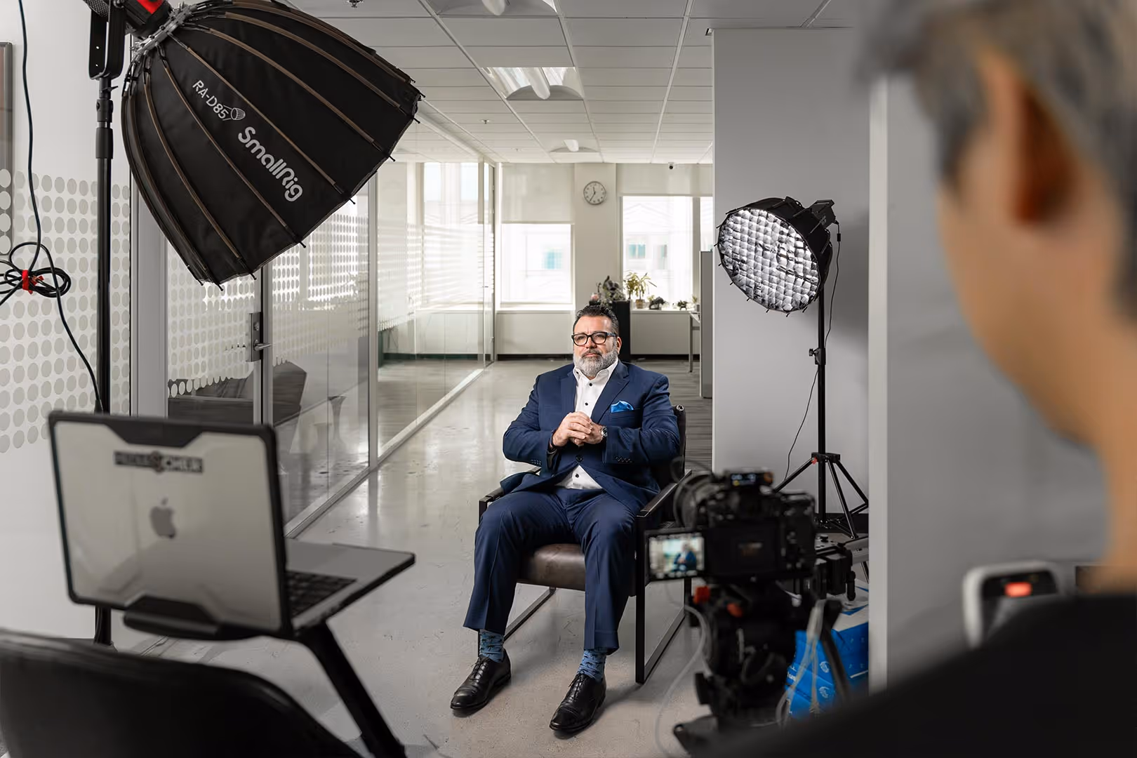 MediaScher video production at HUDSONPOINT Capital in Jersey City, NJ