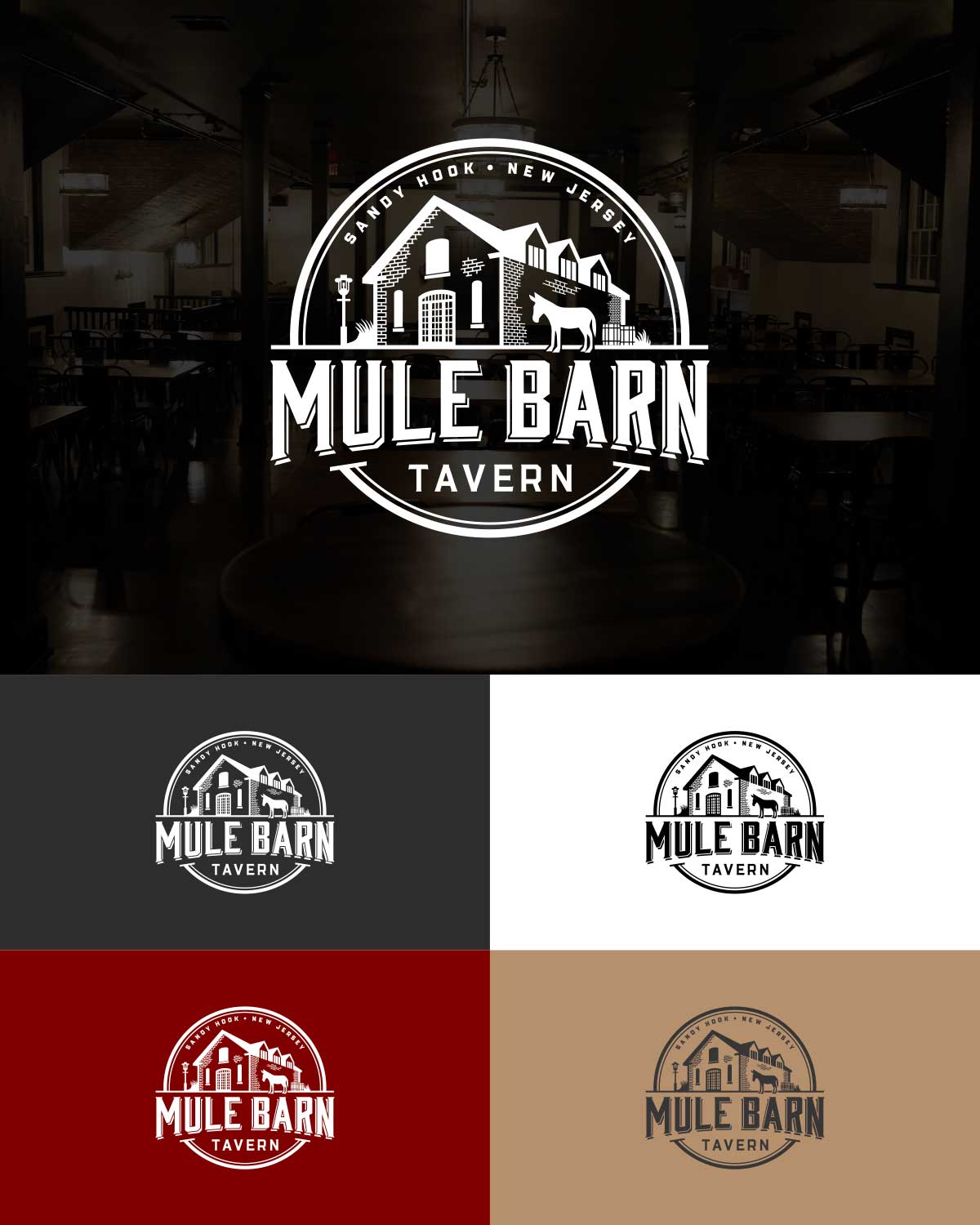 Mule Barn Tavern - Brand Identity & Logo