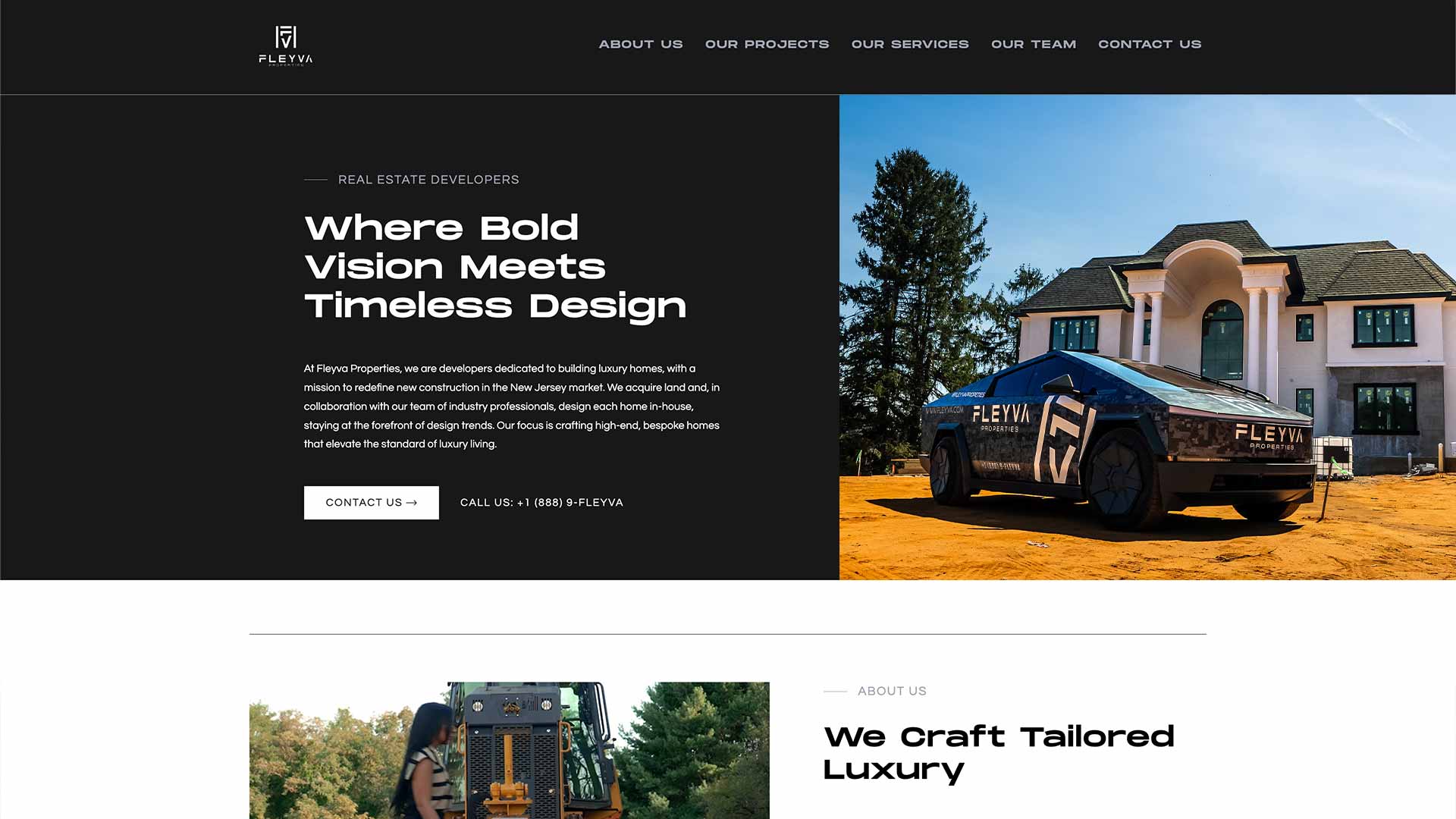 Fleyva Properties - Website Design