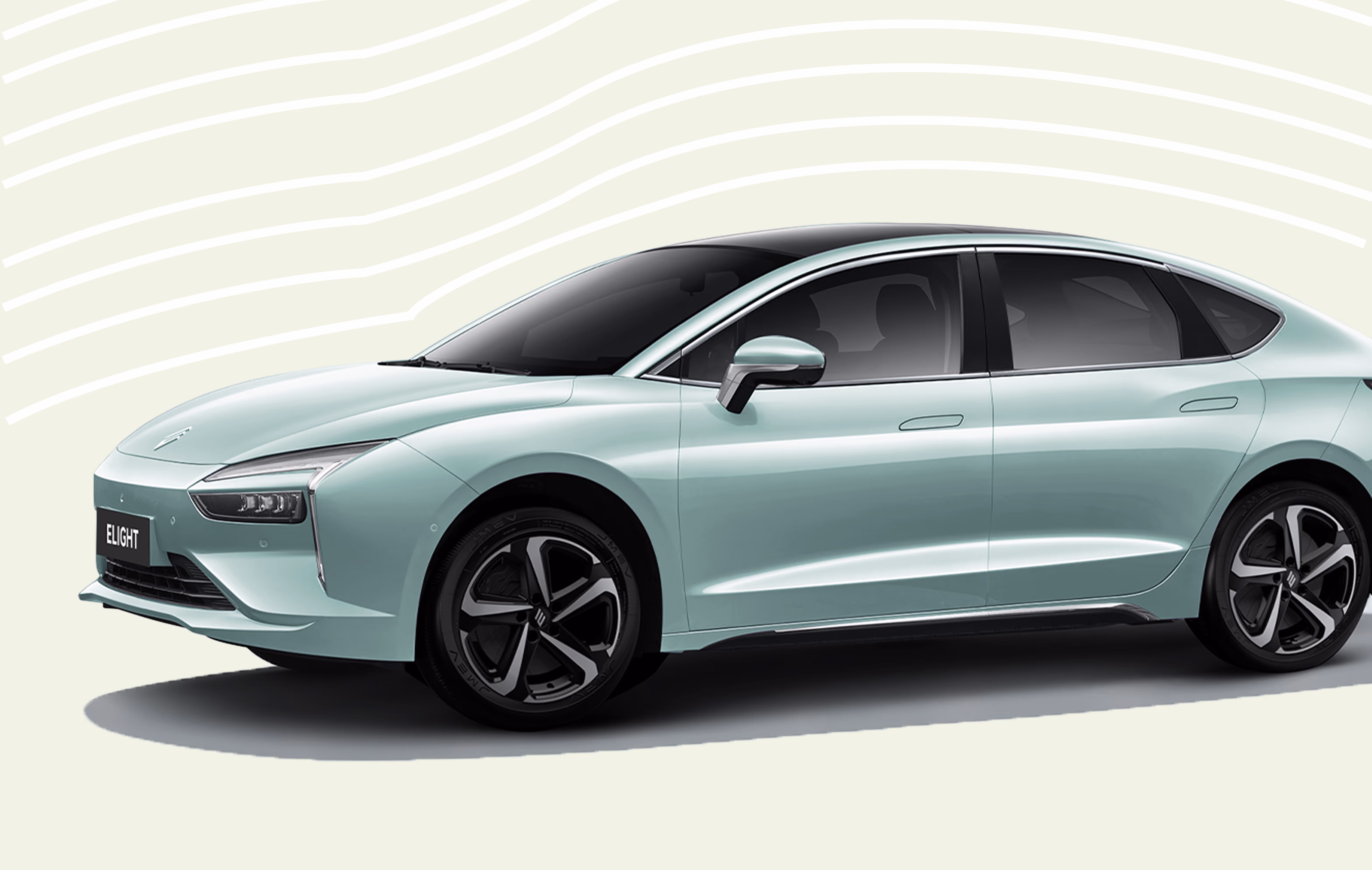 JMEV 100% elektromos autó, zöld logó állami támogatás