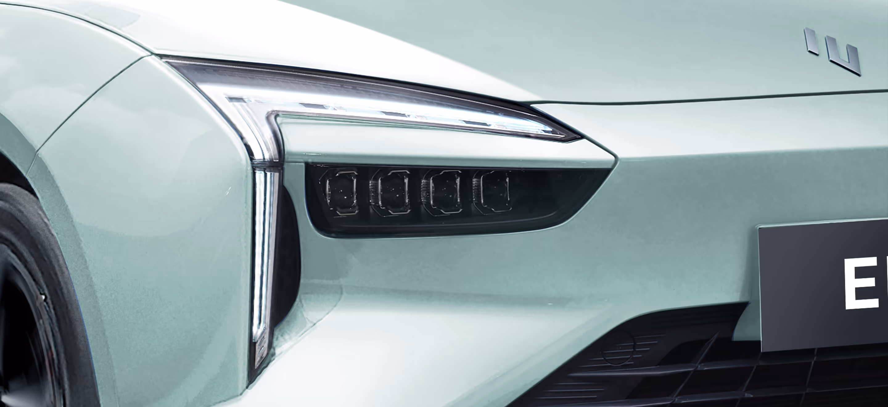 JMEV 100% elektromos autó, zöld