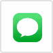 Green speech bubble icon representing the iMessage app.