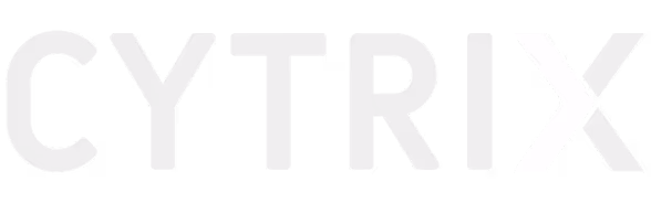 Logo text CYTRIX in bold capital letters with a gradient.