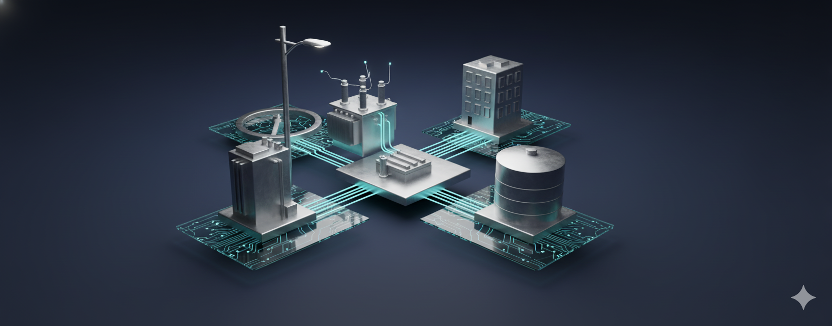 image of urban street with vehicles (for a mobility and transportation)