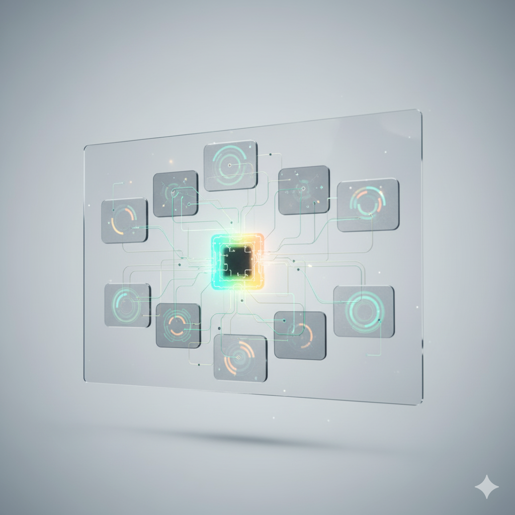 interface of task management module (for a productivity tools business)
