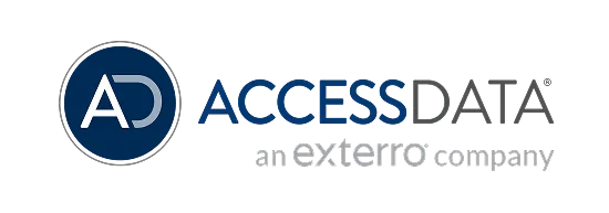 AccessData and Exterro company logo.