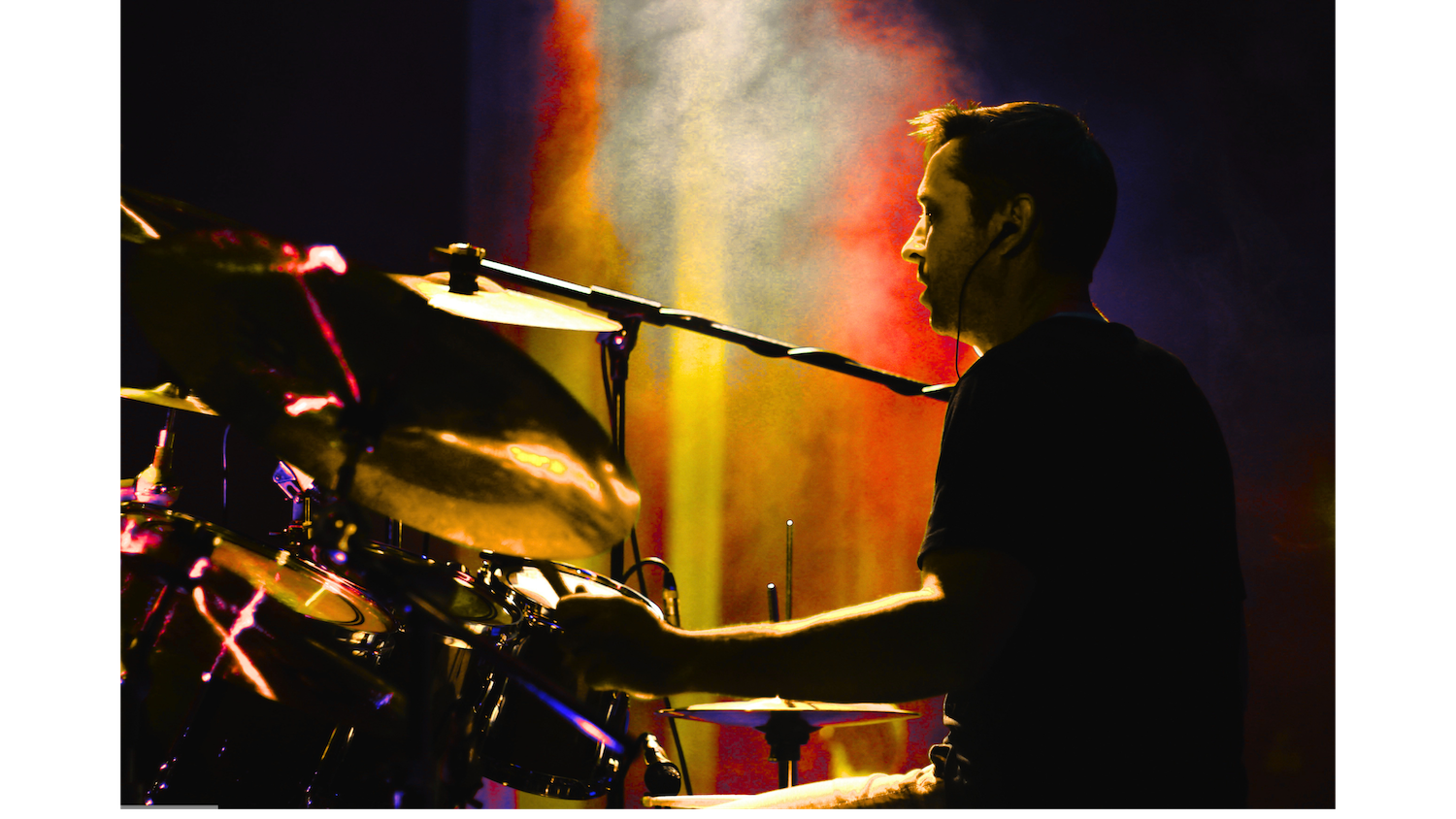 image of band rehearsing