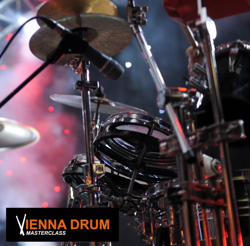 image of drumming class in session