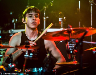 image of drumming class in session