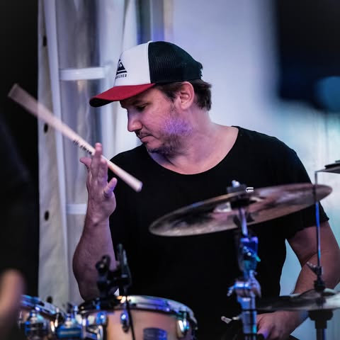 image of drumming class in session