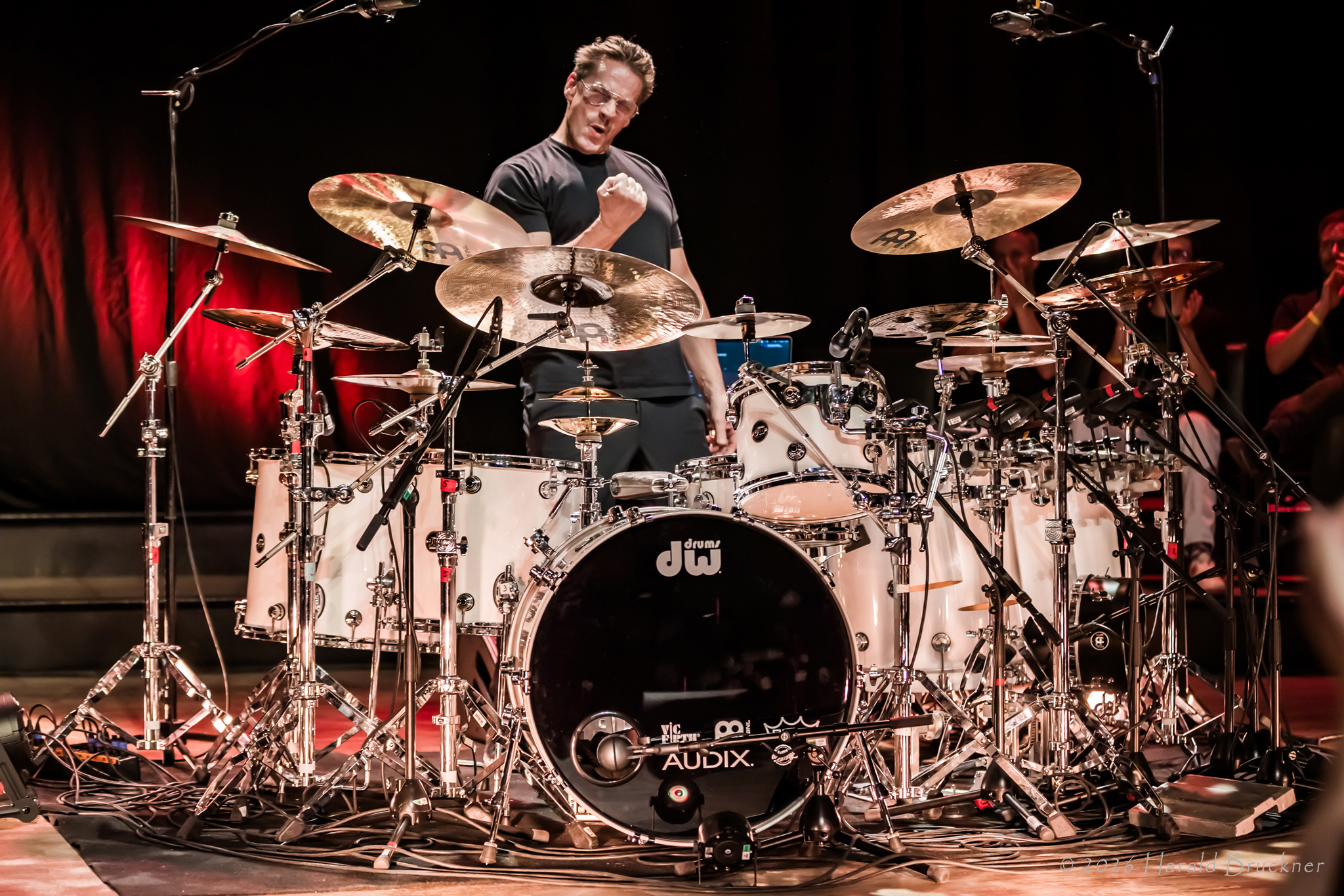 image of drumming class in session