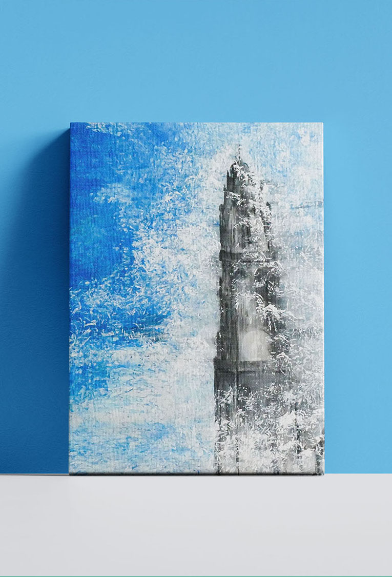 één van de werken van Yolanda Nachtegaele.