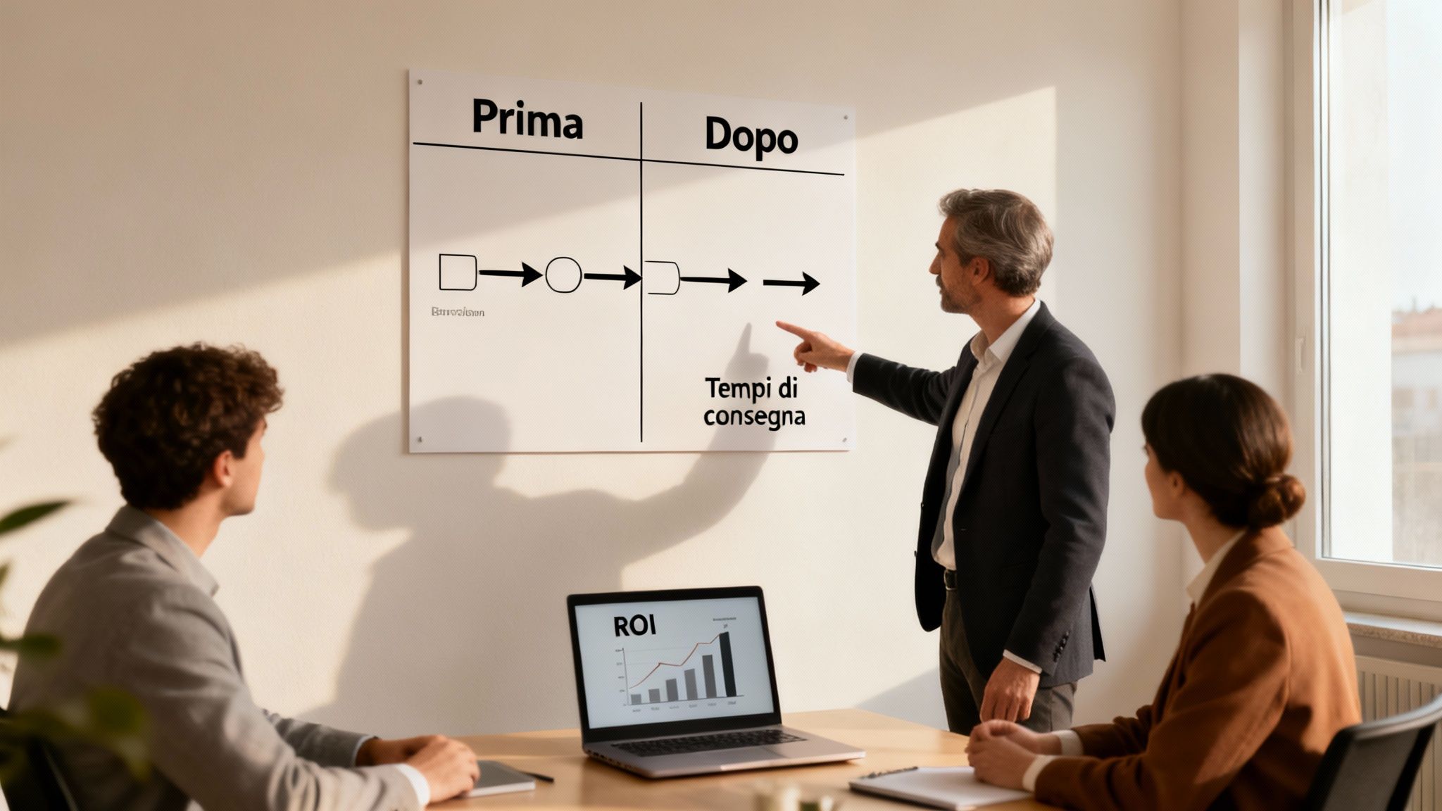 Business process flow