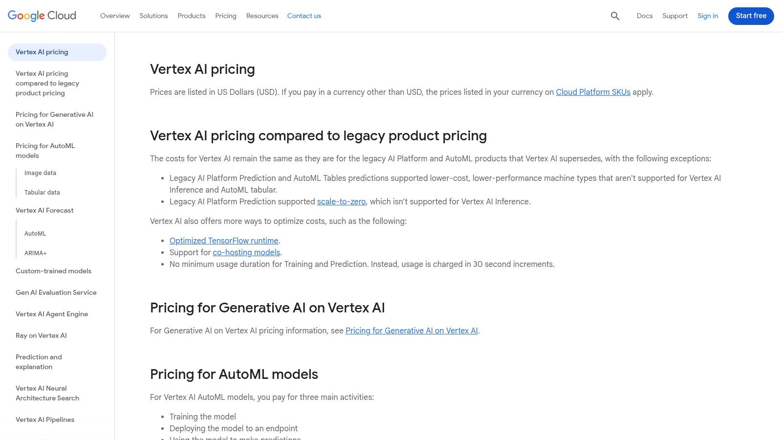 Plataforma Vertex AI de Google Cloud