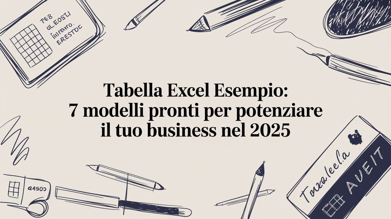 Приклад таблиці Excel: 7 готових шаблонів для розвитку вашого бізнесу в 2025 році