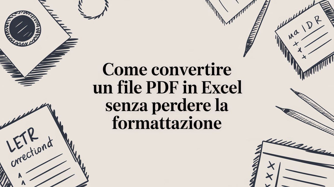 Cómo convertir un archivo PDF a Excel sin perder el formato