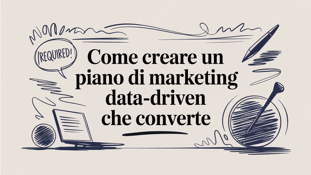 Come creare un piano di marketing data-driven che converte
