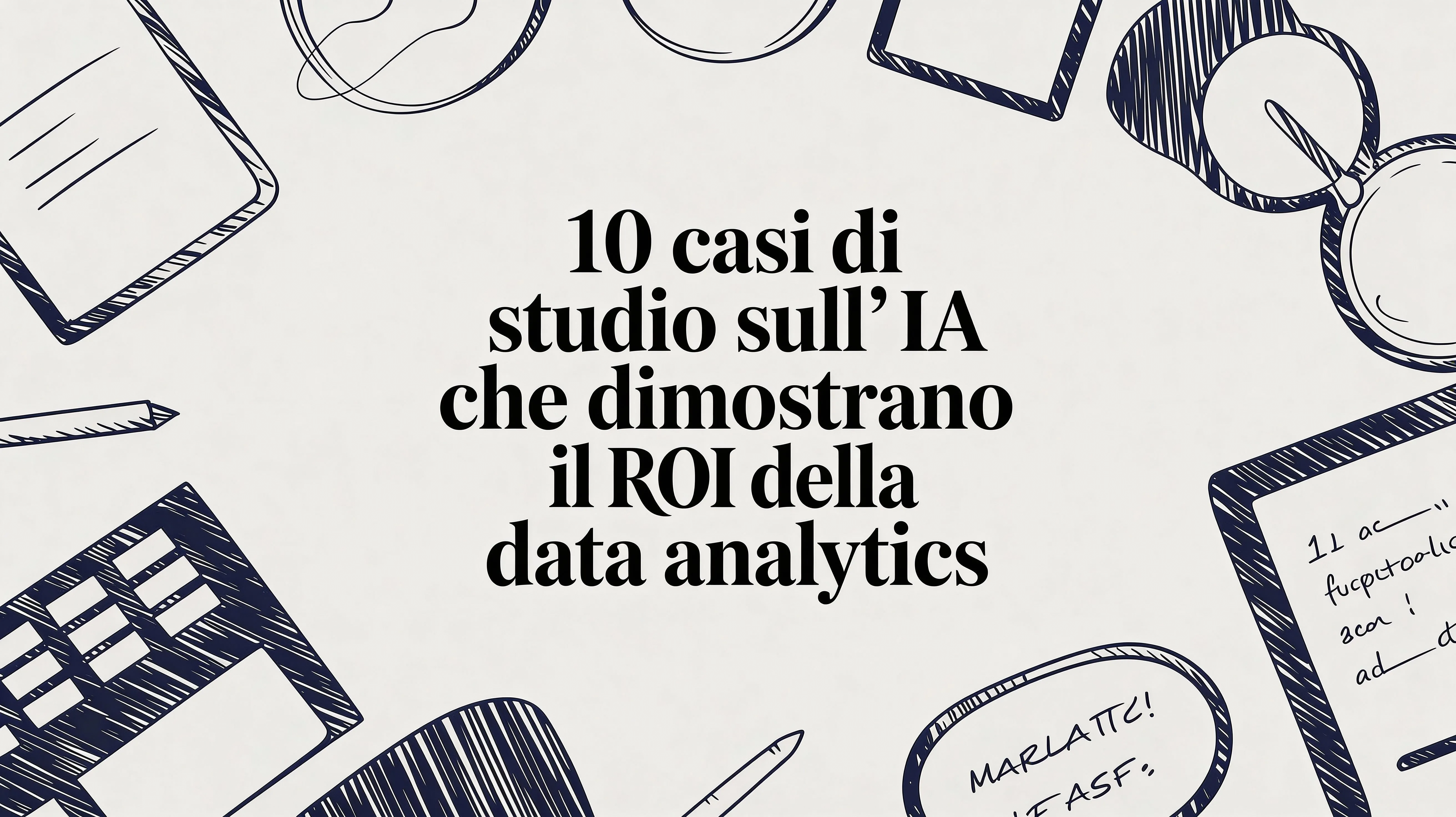 10 Casi di Studio sull'IA che Dimostrano il ROI della Data Analytics