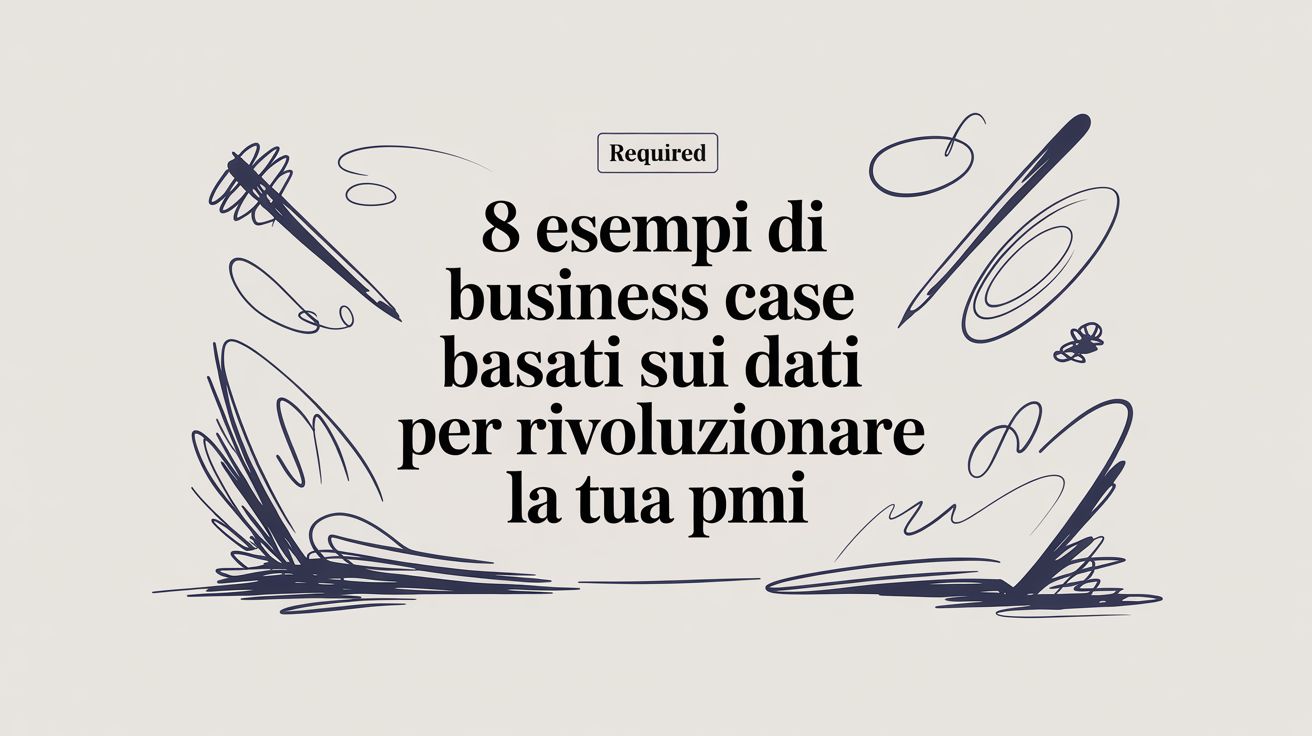 8 Esempi di Business Case Basati sui Dati per Rivoluzionare la Tua PMI