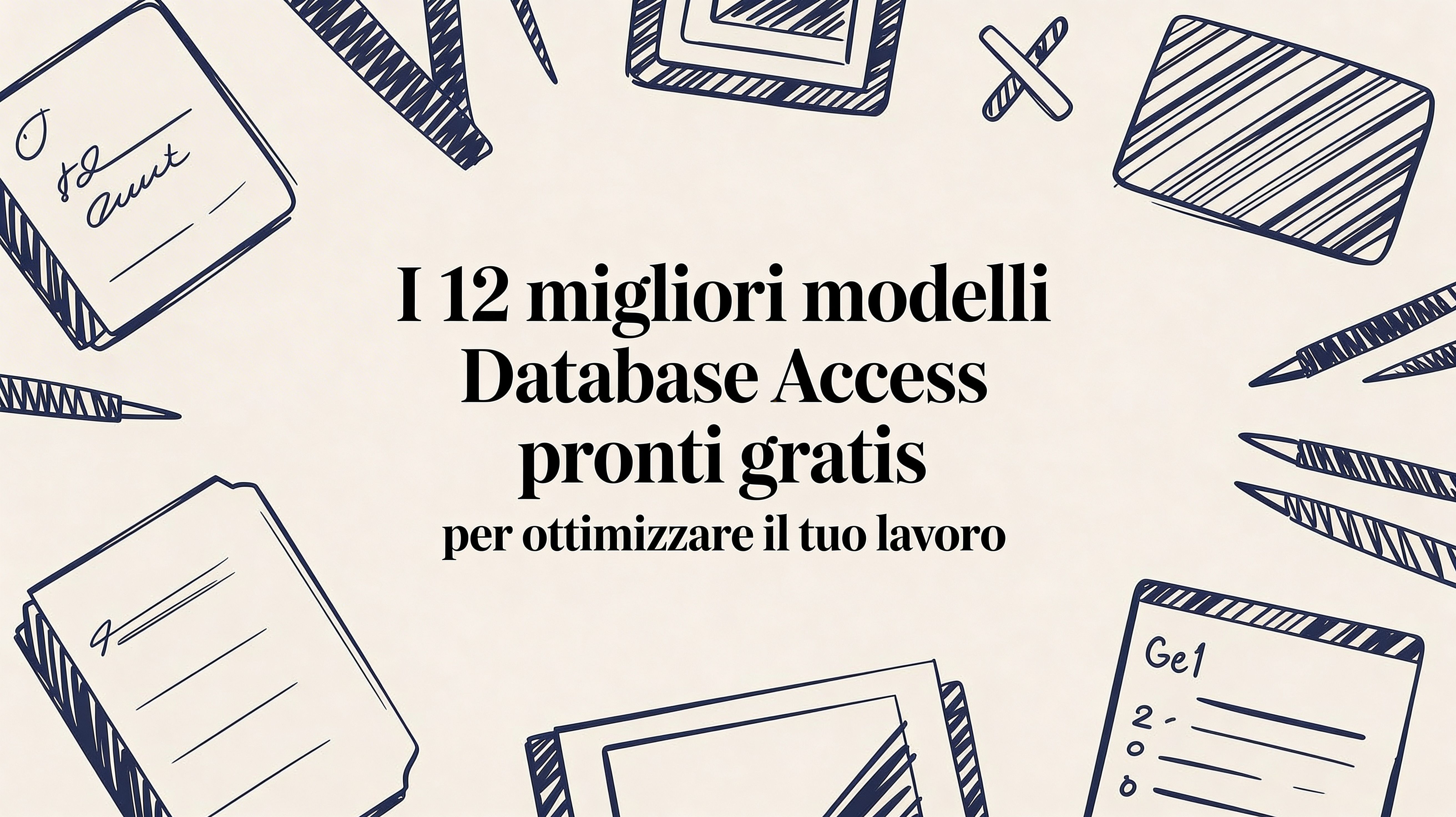 I 12 migliori modelli database Access pronti gratis per ottimizzare il tuo lavoro