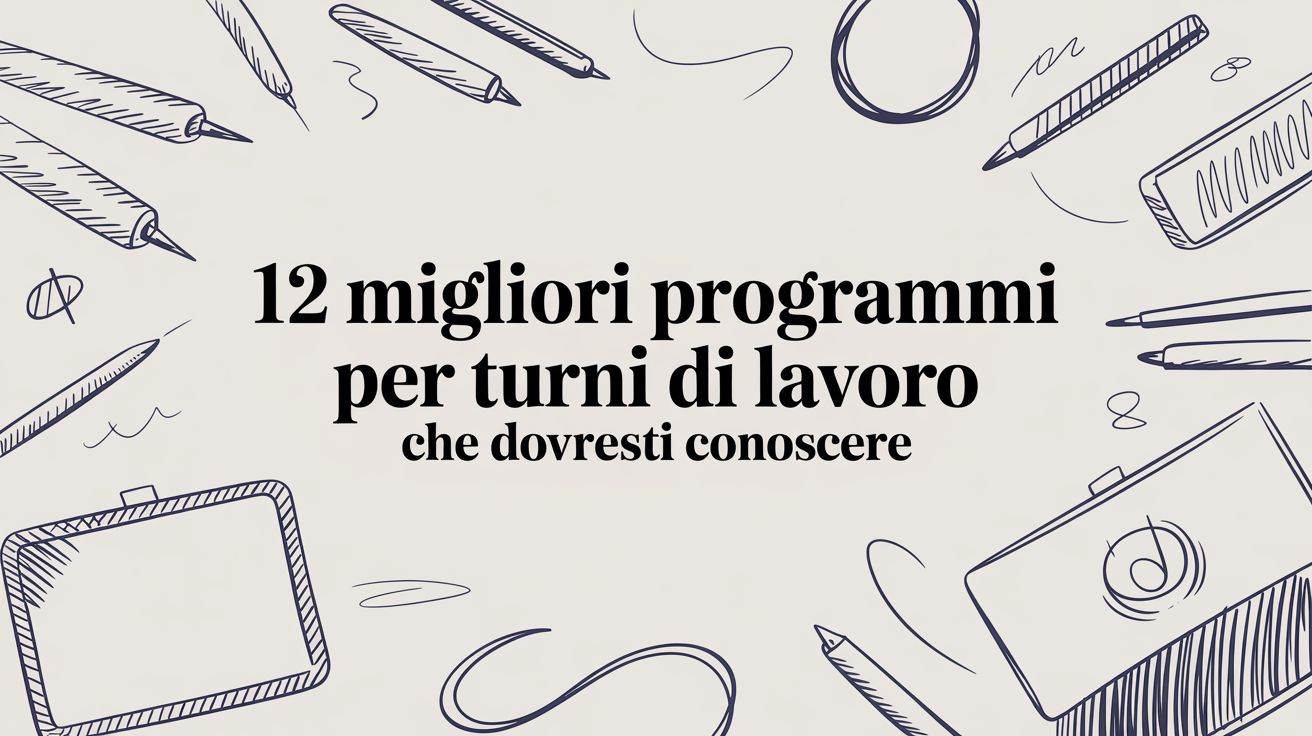 꼭 알아두어야 할 최고의 교대 근무 관리 프로그램 12선