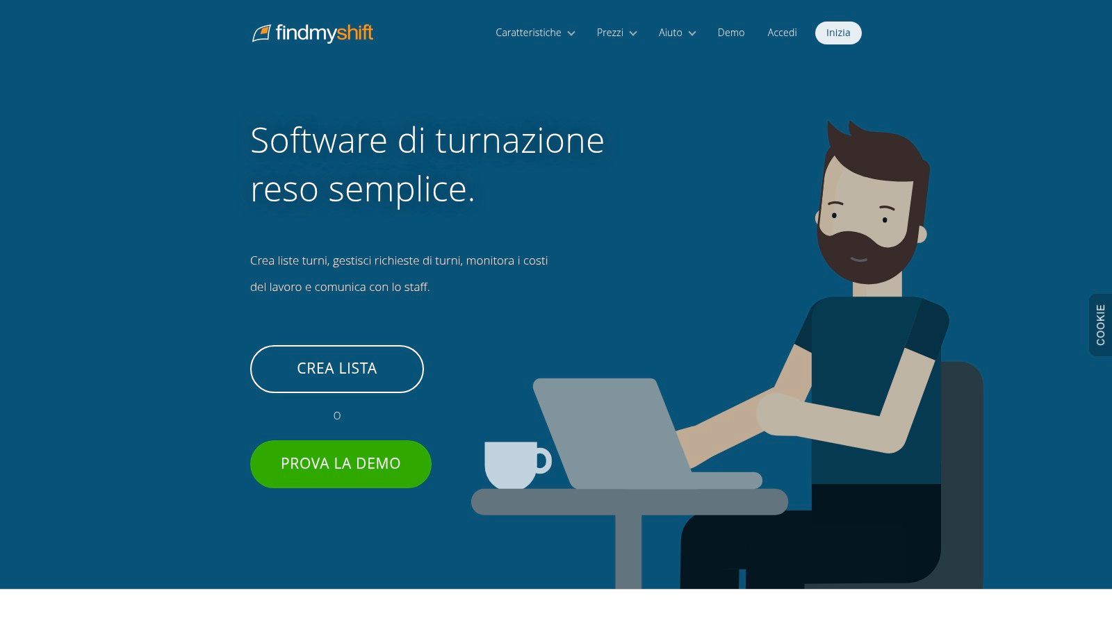 Findmyshift (İtalyanca dilinde)