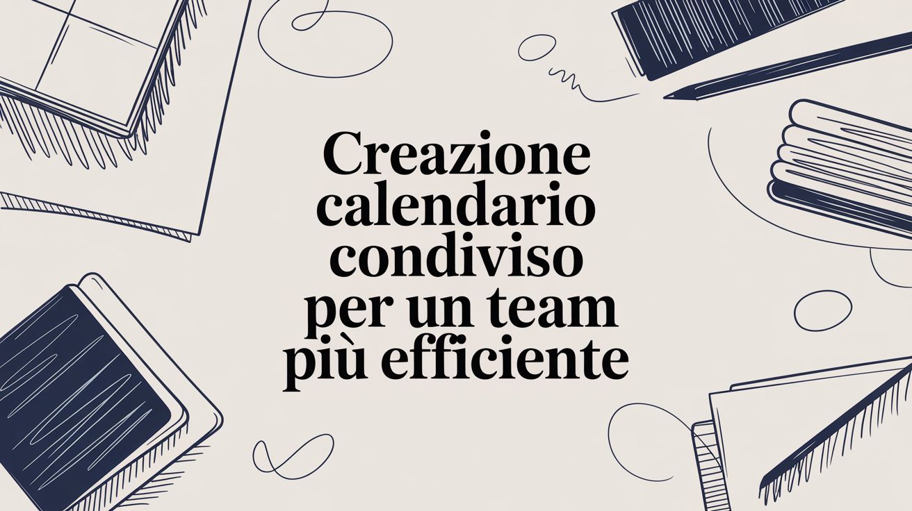 Creazione calendario condiviso: La Guida Completa per Team Efficienti