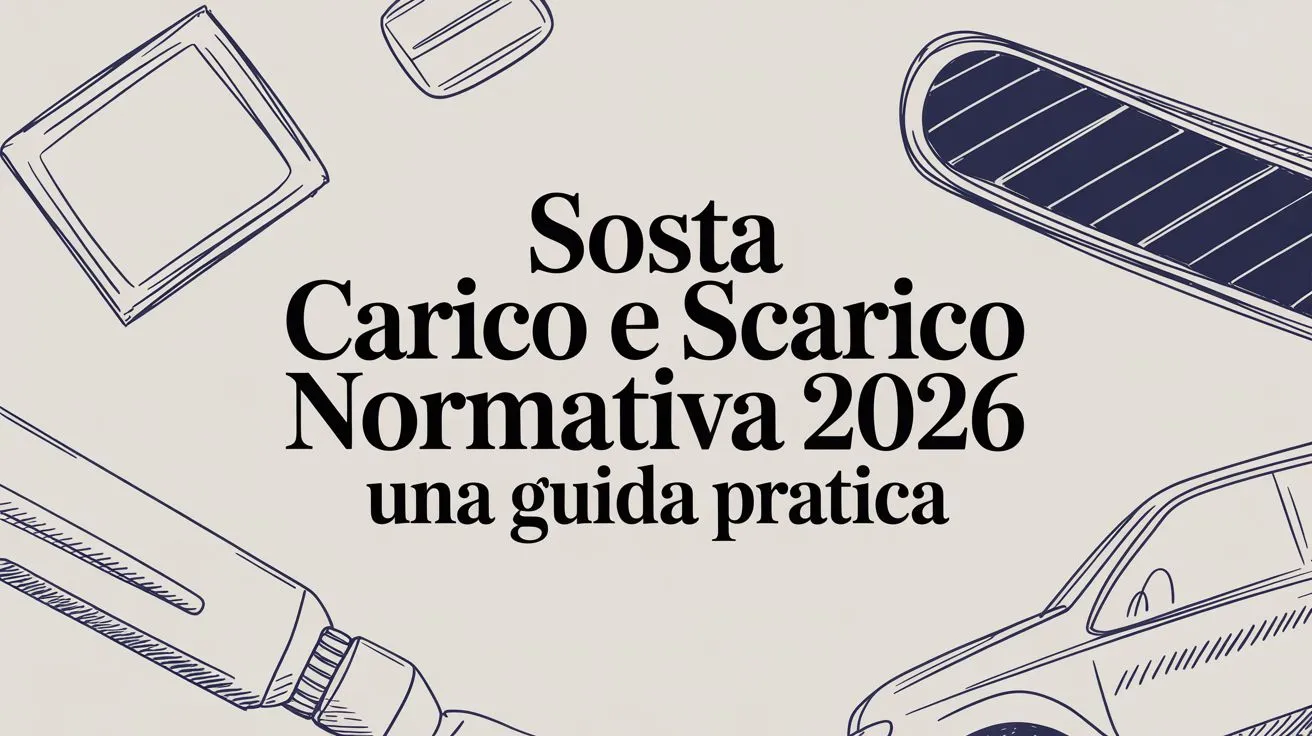 Guida Completa alla Normativa Sosta Carico e Scarico 2026