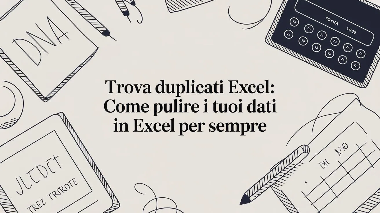 Trova Duplicati Excel: La Guida Completa per Pulire i Tuoi Dati