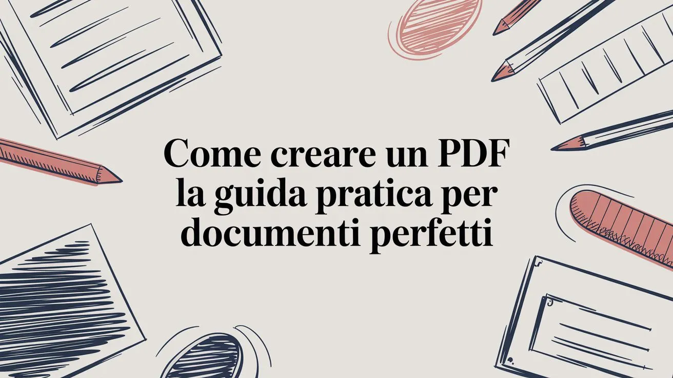 Come creare un PDF: la guida pratica per documenti perfetti