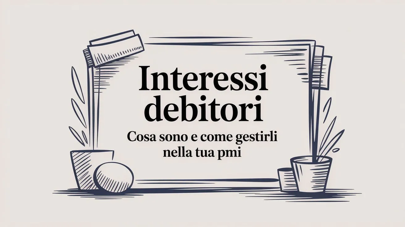 Interessi debitori: cosa sono e come gestirli nella tua PMI