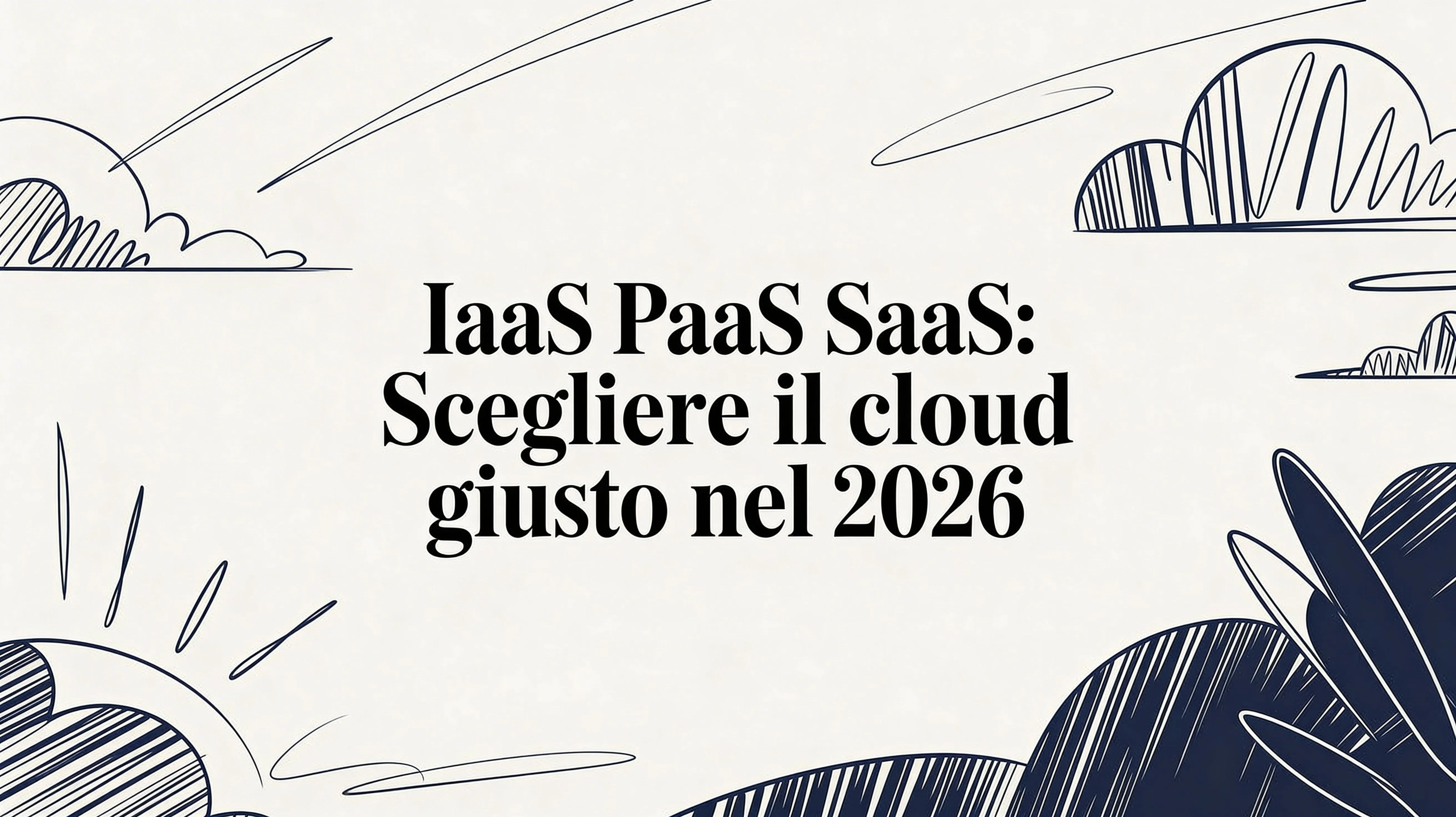 IaaS、PaaS、SaaS 指南：如何在 2026 年選擇合適的雲端服務