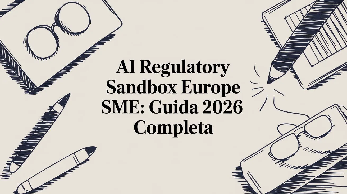 AI regulatory sandbox Europe SME: Guida 2026 Completa