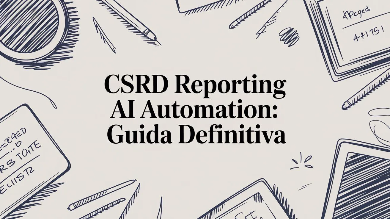 CSRD Reporting AI Automation: Guida Definitiva