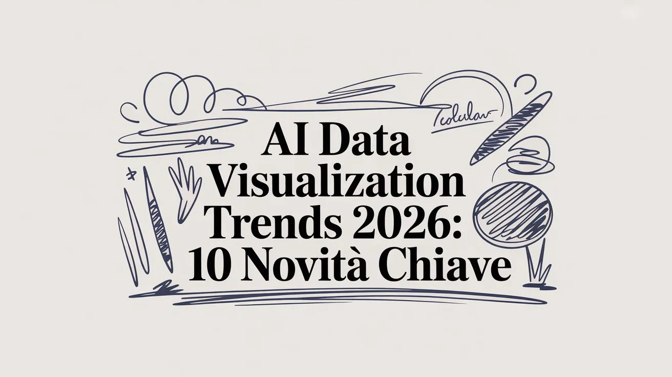 AI data visualization trends 2026: 10 Novità Chiave