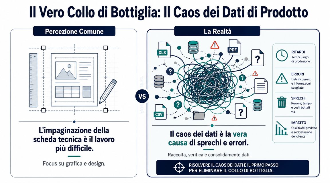 Il Vero Collo di Bottiglia: Il Caos dei Dati di Prodotto