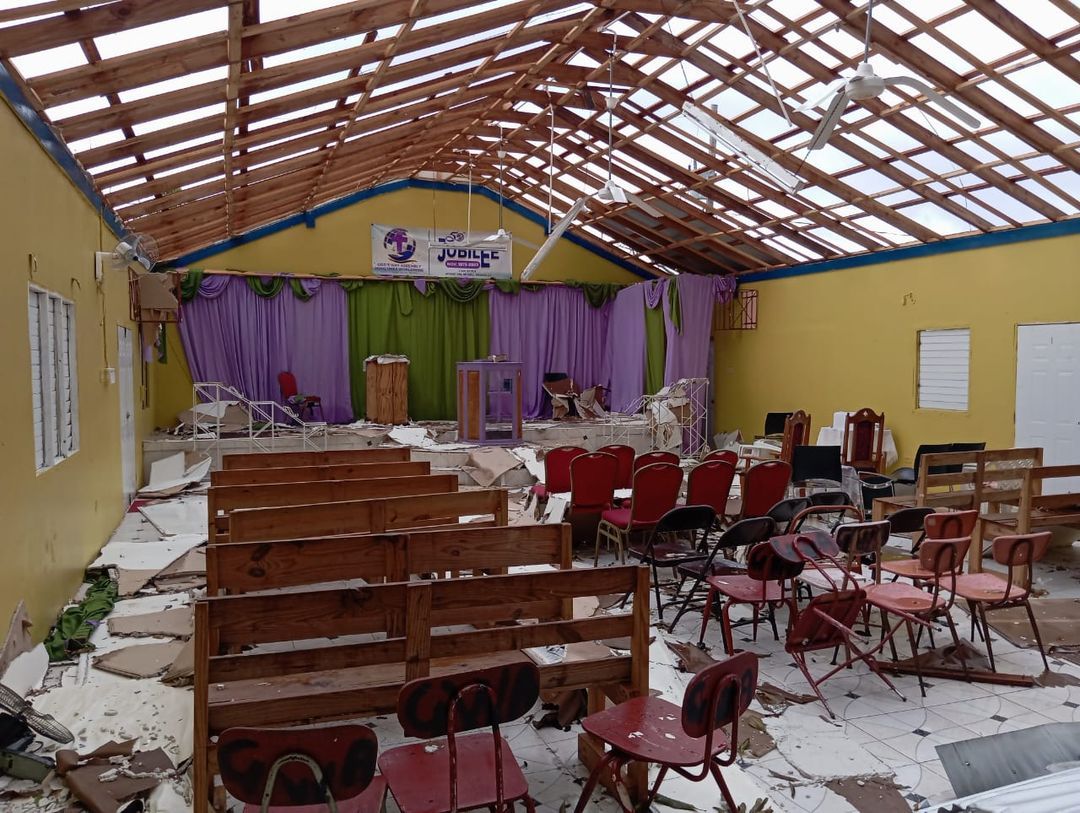 God's Way Assembly Church community relief and volunteer activities in Jamaica