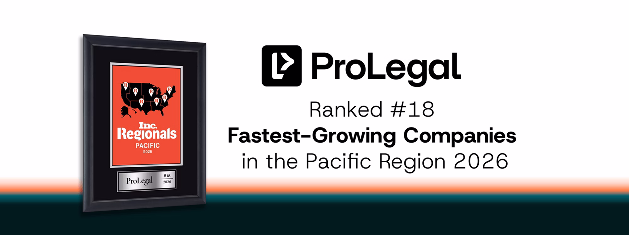 ProLegal is #18 on Inc.'s Regionals 2026: Pacific list