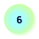 Gradient circle with number 5 in the center.
